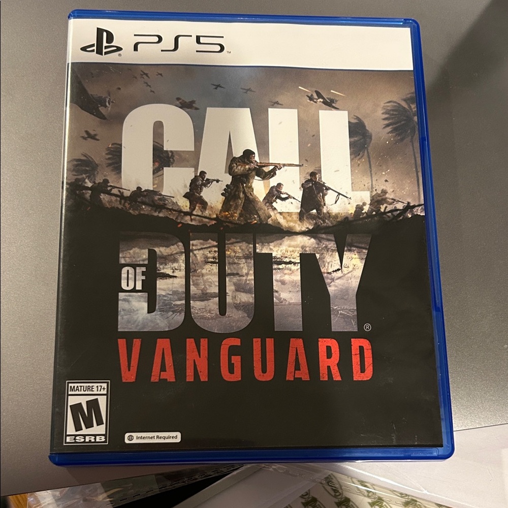 Call of Duty: Vanguard for PS5 - Blue Case